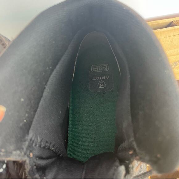 Ariat Rebar Work Boots Composite Toe Men's size 9.5D 10021495 - Picture 8 of 12